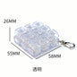 New 3/4/9 Keys Finger Keyboard Keycap Stress Relief Fidget Keychain Pass The Time Key Button Pinch Toy Adult