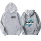 Hoodie Women Men Printed Hoodie Loose Casual Hoody Sweatshirt Unisex Long Sleeve Pullover