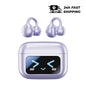 AI real-time translation wireless Bluetooth earphones with LED touch screen, 144 languages AI real-time translation earbuds