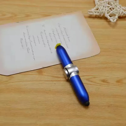 Multi-function Gyroscope Pens Decompression Toy Gyro Spinner Light Fidget Toy Pen With Relief Stress Led Adult Finger Ballpoi