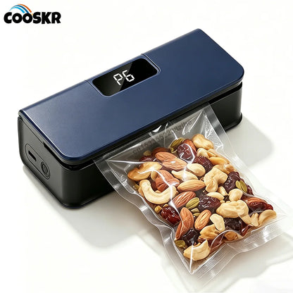Plastic Bags Sealer Mini Heat Bag Sealing Machine Portable Food Packaging Bag Sealer USB Rechargeable Plastic Bag Thermal Sealer