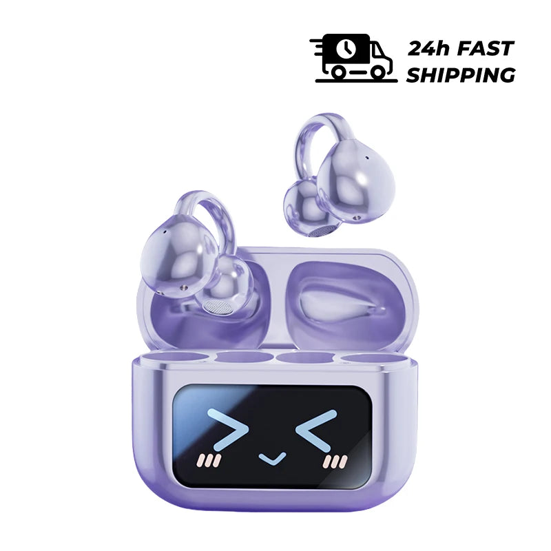 Touch Screen Wireless Bluetooth Earphone 144 Languages Real-Time Translation Headphones HiFi Audio Earbuds Sports Games Headset