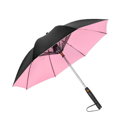 3 In 1 Umbrella With Fan And Mister outdoor Portable Misting Umbrella With Fan Sun Protection Long Handle Umbrella Misting Fan