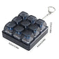 New 3/4/9 Keys Finger Keyboard Keycap Stress Relief Fidget Keychain Pass The Time Key Button Pinch Toy Adult